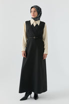 Kemer Detaylı Jile - Antrasit TUGBA