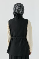 Yandan Yırtmaç Detaylı Süveter - Antrasit TUGBA