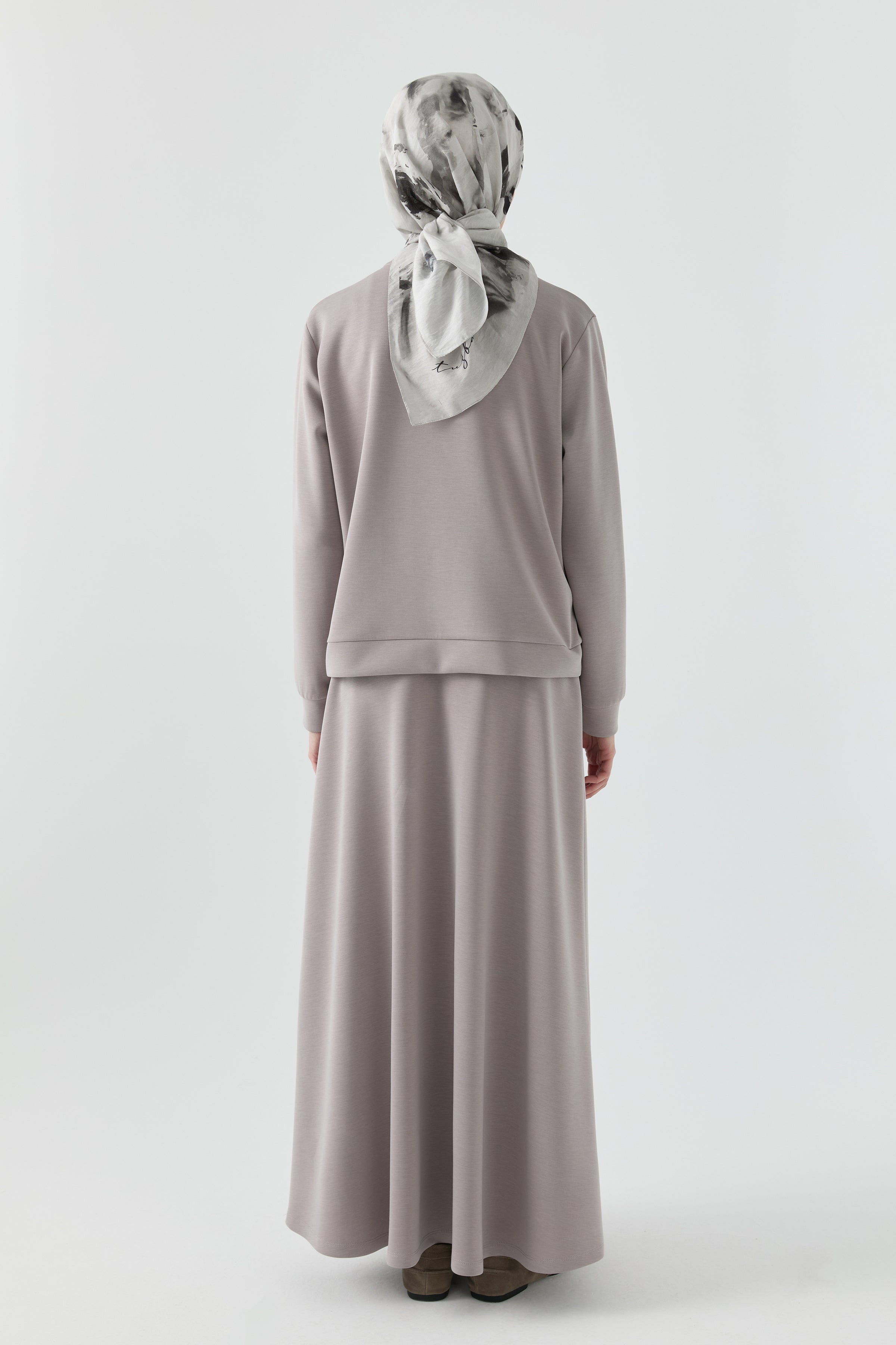 Dikiş Detaylı Takım - Vizon TUGBA