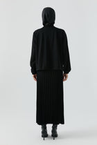 Fermuarlı Sweat Takım - Siyah TUGBA
