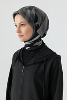 Peyda Natural Eşarp - Siyah TUGBA