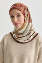 Peyda Natural Eşarp - Krem TUGBA