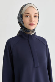 Örme Tunik - Lacivert TUGBA