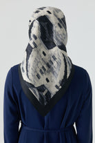 Didar Twill İpek Eşarp - Lacivert TUGBA