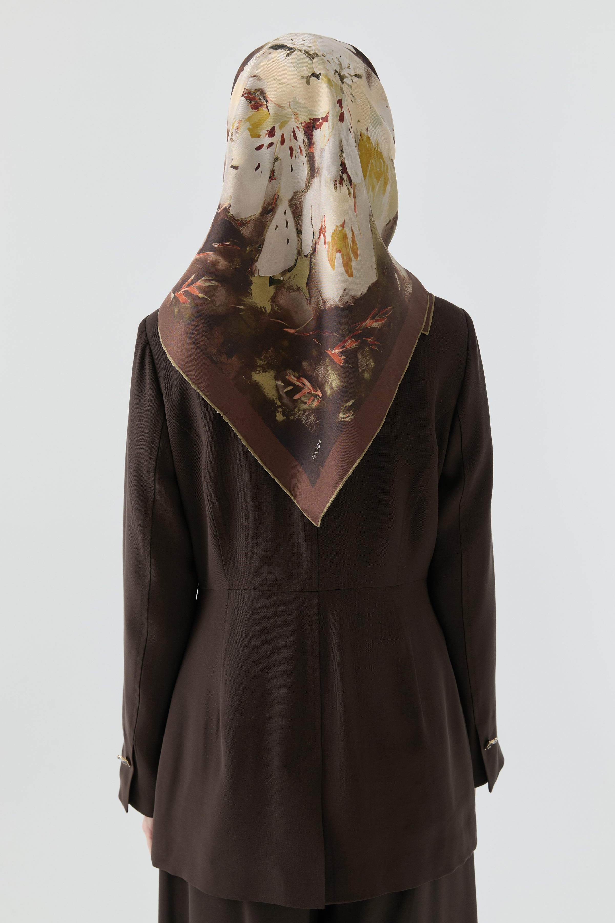 Belden Oturmalı Ceket - Acı Kahve TUGBA