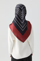 Ahenk Sura İpek Eşarp - Lacivert TUGBA