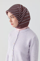 Ahenk Sura İpek Eşarp - Bordo TUGBA