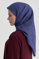 Roza Jakar Eşarp - İndigo TUGBA