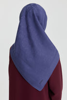Roza Jakar Eşarp - İndigo TUGBA