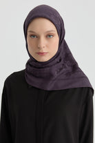 Roza Jakar Eşarp - Mor TUGBA
