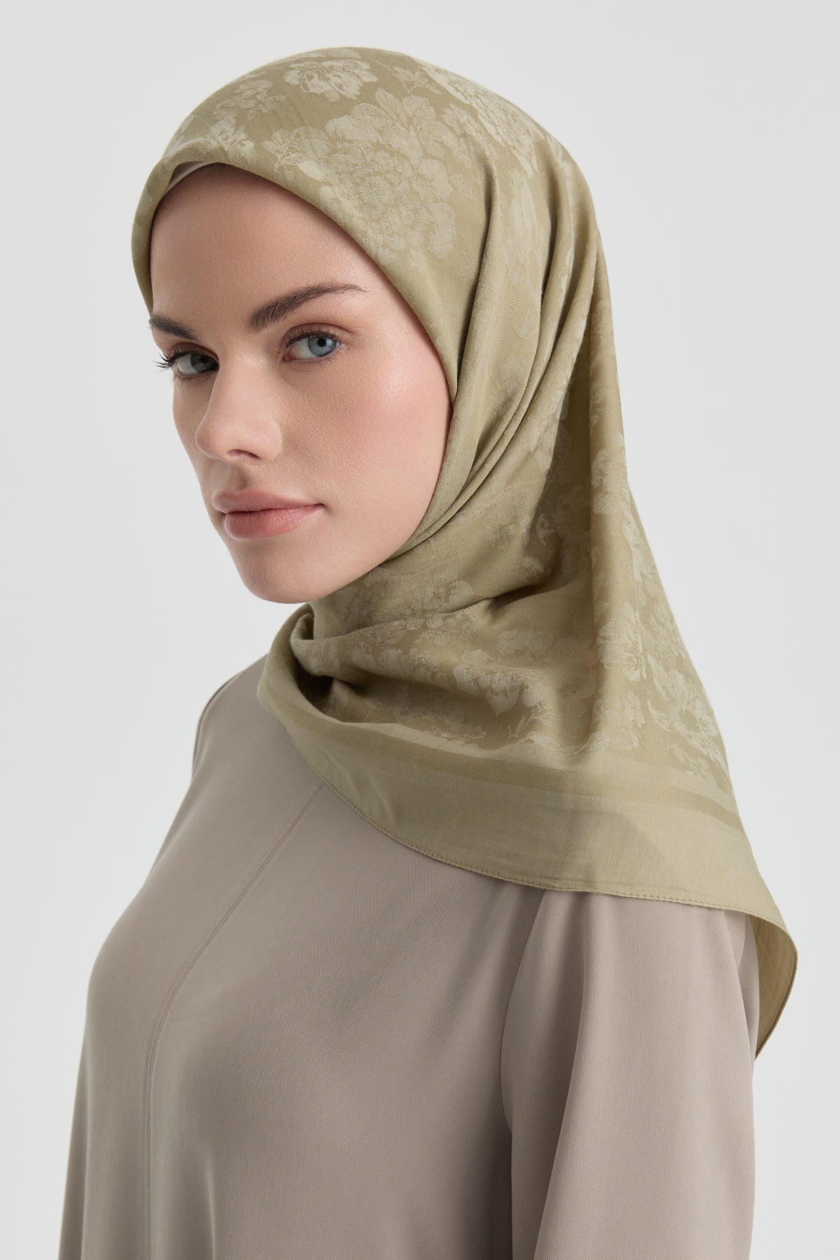 Bufanda Jacquard Rosa - Cagla