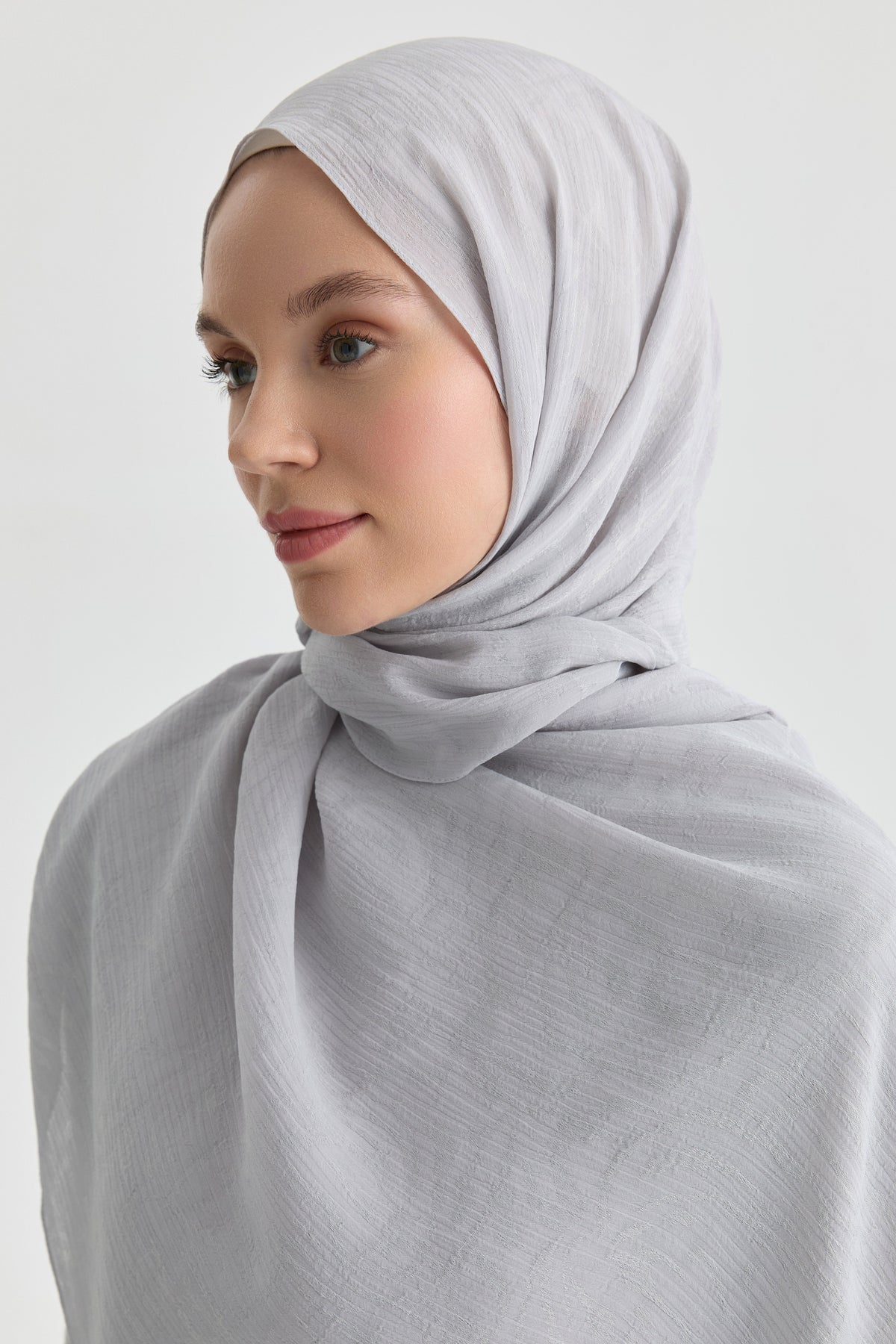 Afra Jakar Şal - Gri TUGBA