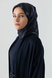 Hülya Natural Eşarp - Lacivert TUGBA