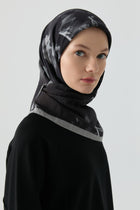 Hülya Natural Eşarp - Siyah TUGBA