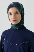 Hülya Natural Eşarp - Göl Yeşili TUGBA