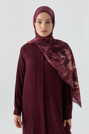Hülya Natural Şal - Pembe TUGBA