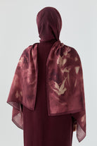 Hülya Natural Şal - Pembe TUGBA