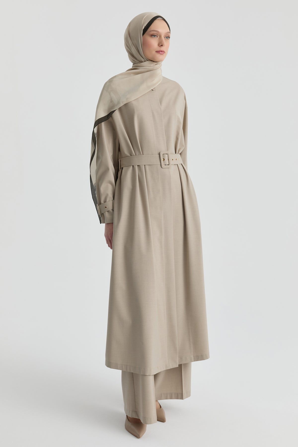 Secret Pat Abaya - Beige