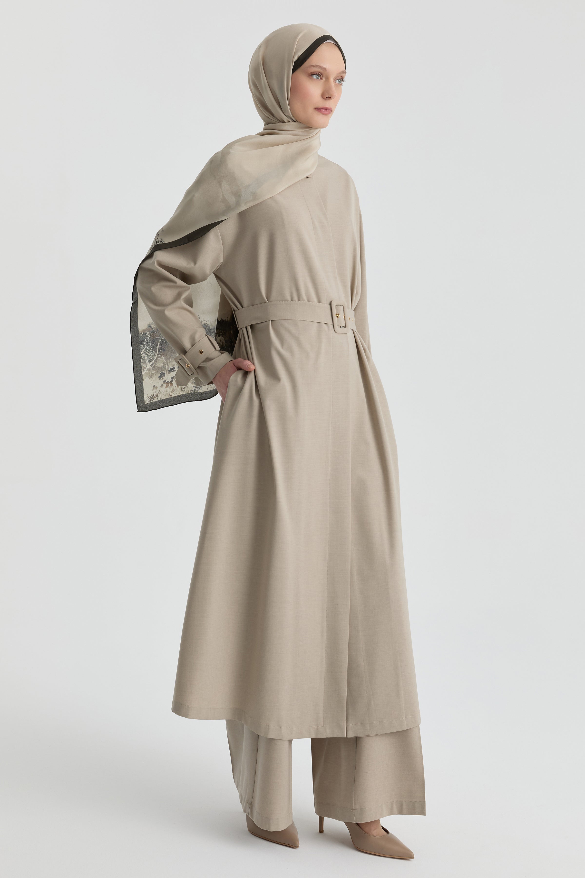 Gizli Pat Ferace - Bej TUGBA