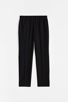 Beli Lastikli Basic Pantolon - Siyah TUĞBA