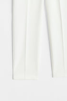 Beli Lastikli Basic Pantolon - Ekru TUĞBA