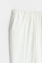 Beli Lastikli Basic Pantolon - Ekru TUĞBA
