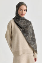 Dila Natural Şal - Haki TUGBA