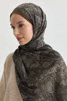 Dila Natural Şal - Haki TUGBA