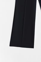 Belden Yarım Lastikli Basic Pantolon - Siyah TUĞBA