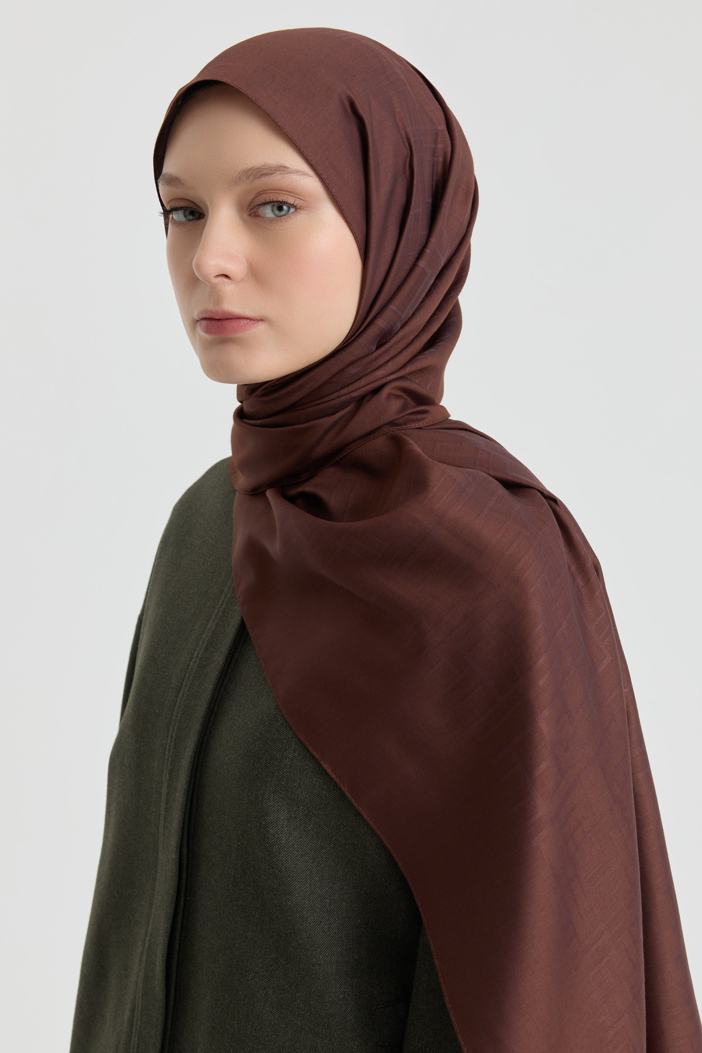 Vega Jakar Şal - Kahve TUGBA