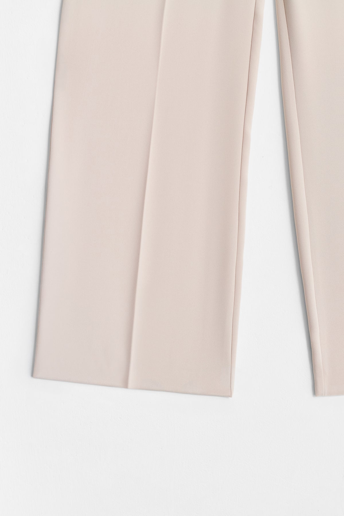 Beli Lastikli Culotte Pantolon - Bej TUĞBA