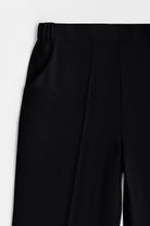 Belden Lastikli Basic Pantolon - Siyah TUĞBA