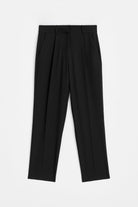 Havuç Paça Basic Pantolon - Siyah TUĞBA