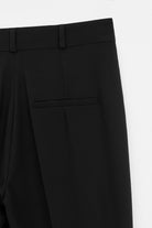 Havuç Paça Basic Pantolon - Siyah TUĞBA