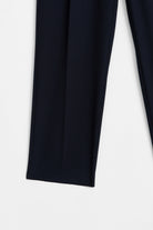 Havuç Paça Basic Pantolon - Lacivert TUĞBA