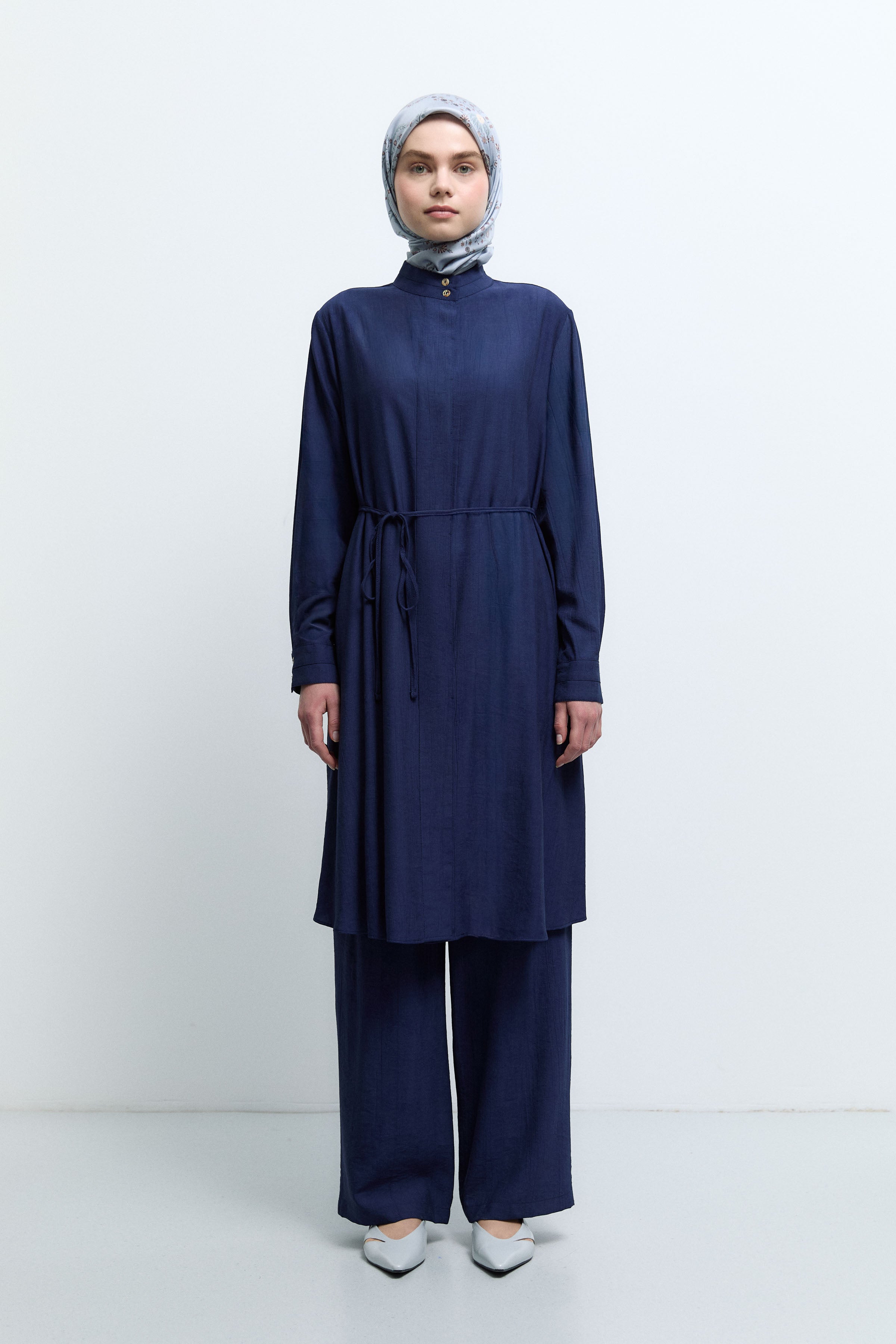 Mandarin Collar Tunic – TUĞBA