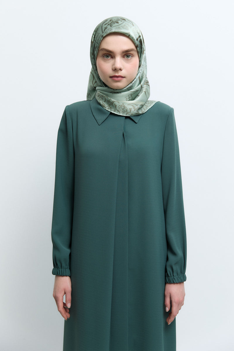 Hatai Saten İpek Eşarp - Mint TUĞBA