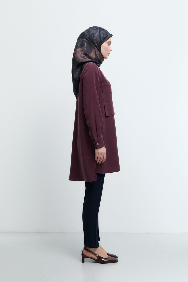 Beli Lastikli Basic Pantolon - Lacivert TUĞBA