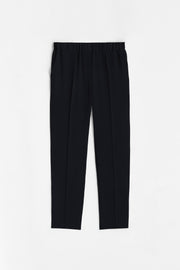 Beli Lastikli Basic Pantolon - Siyah TUĞBA