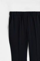Beli Lastikli Basic Pantolon - Siyah TUĞBA