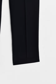 Beli Lastikli Basic Pantolon - Siyah TUĞBA