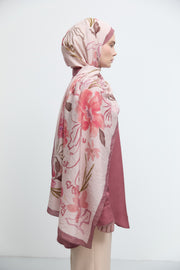 Lalin Natural Şal - Pembe TUĞBA