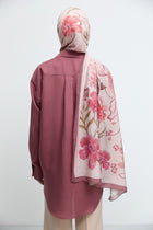 Lalin Natural Şal - Pembe TUĞBA