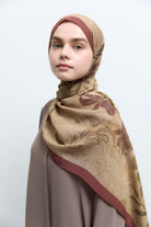 Lalin Natural Şal - Toprak TUĞBA