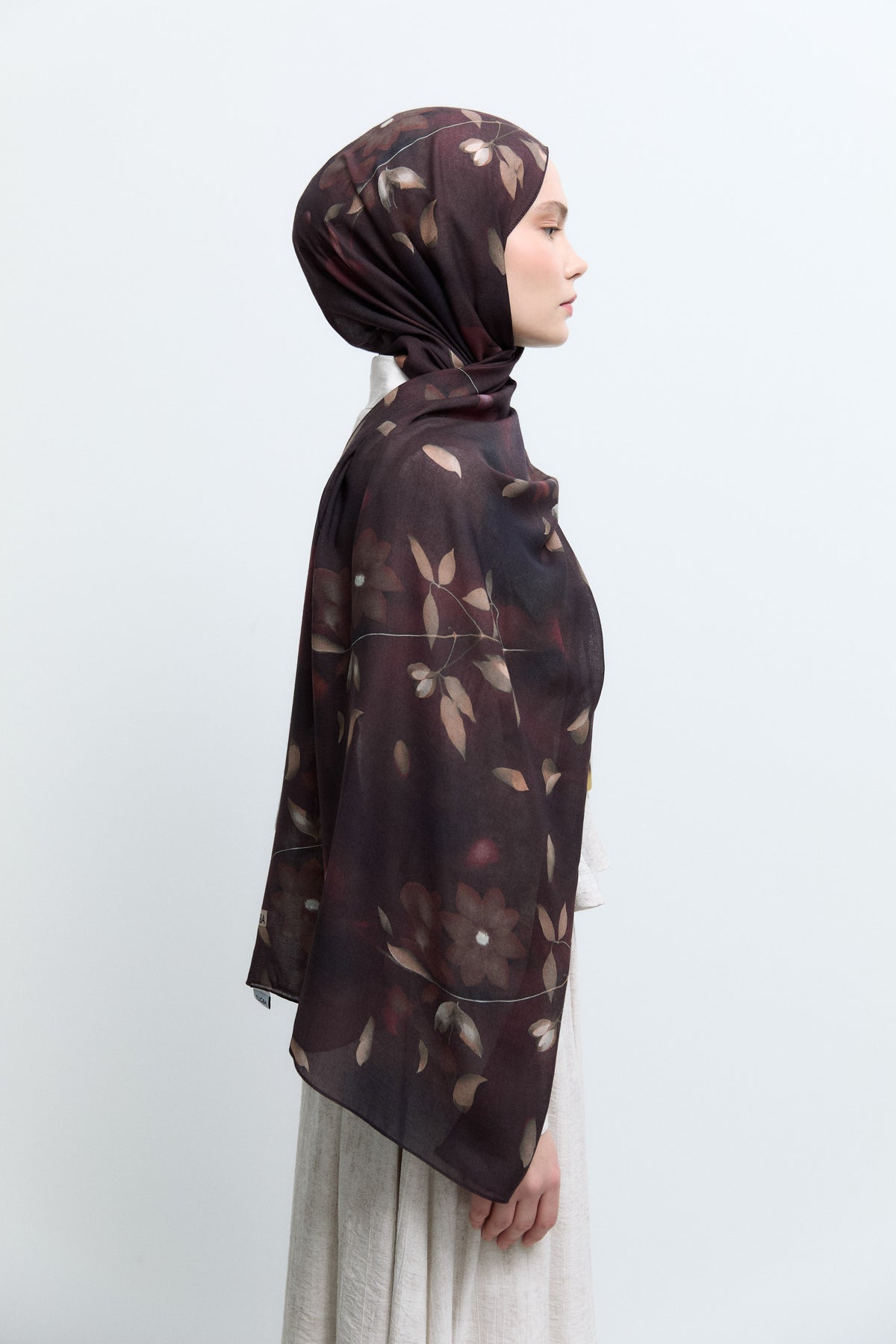 Nisa Natural Şal - Acı Kahve TUĞBA