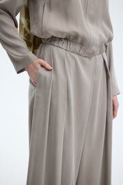 100% Lyocell Harem Pants - Mink