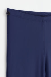 Lastikli Mayo Tayt - Mavi