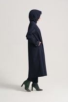 Cotton Blend Windbreaker Ready-to-Wear - Navy Blue