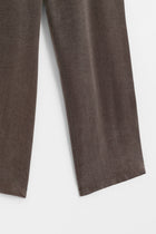 Lyocell Blend Gathered Waist Set - Coffee