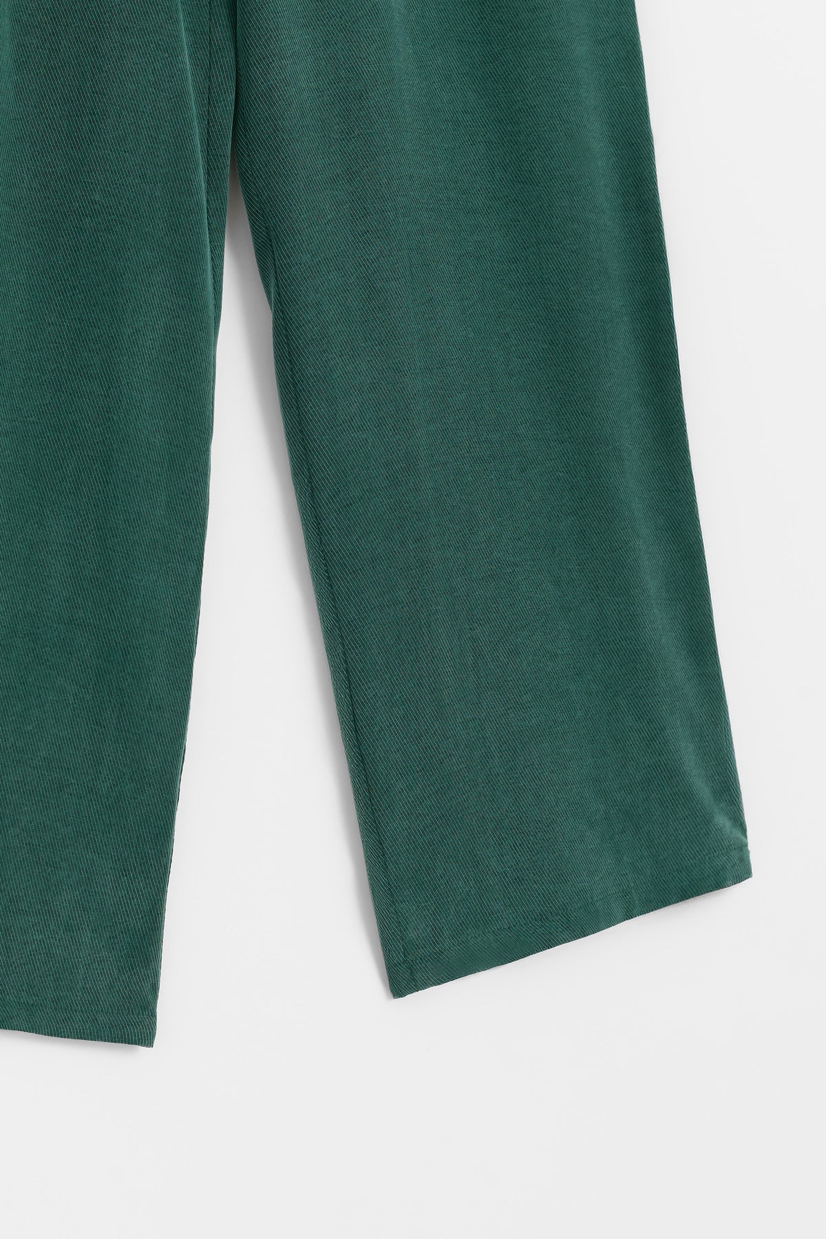 Lyocell Blend Gathered Waist Set - Petrol